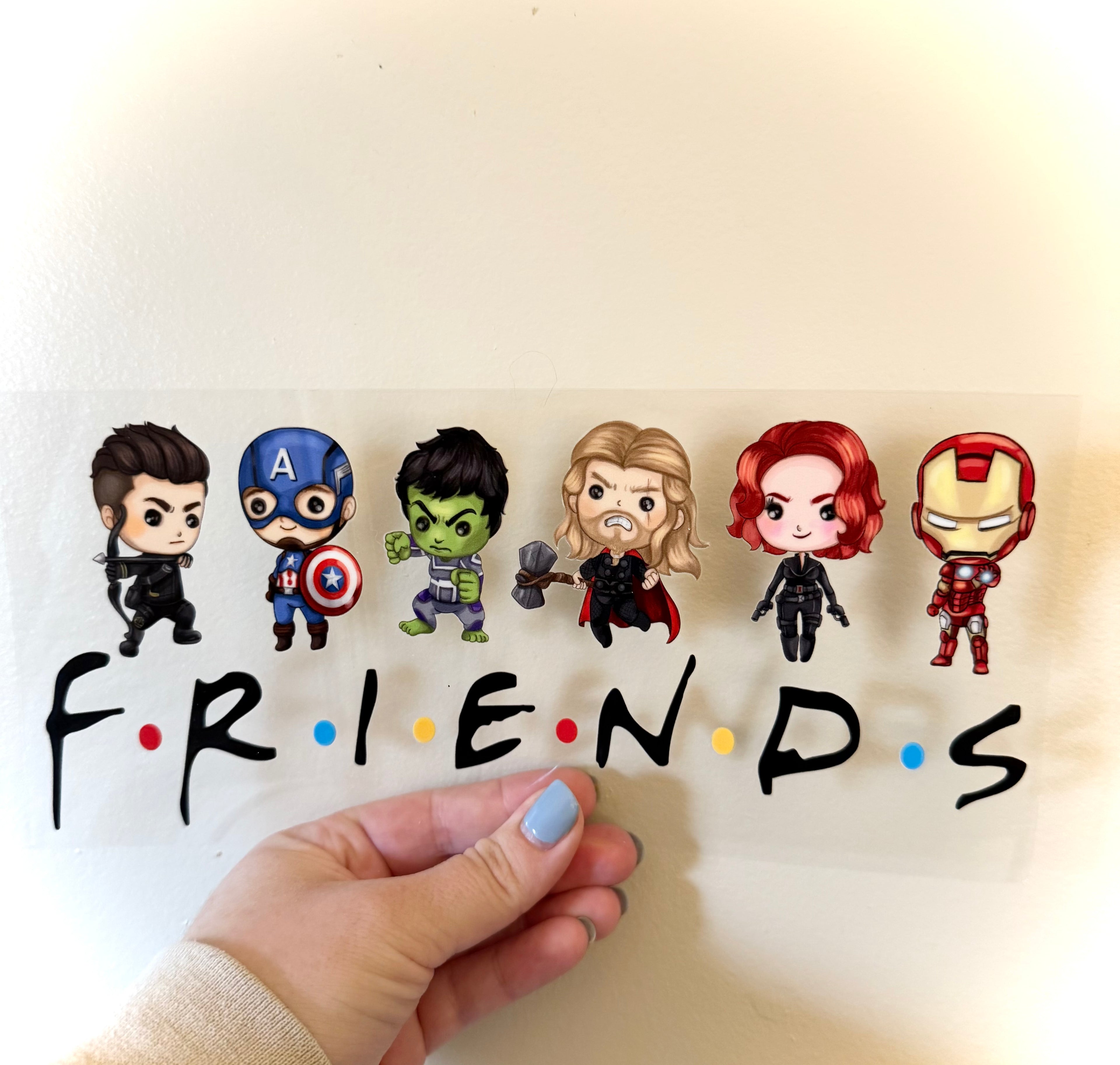 Friends/superhero Wrap