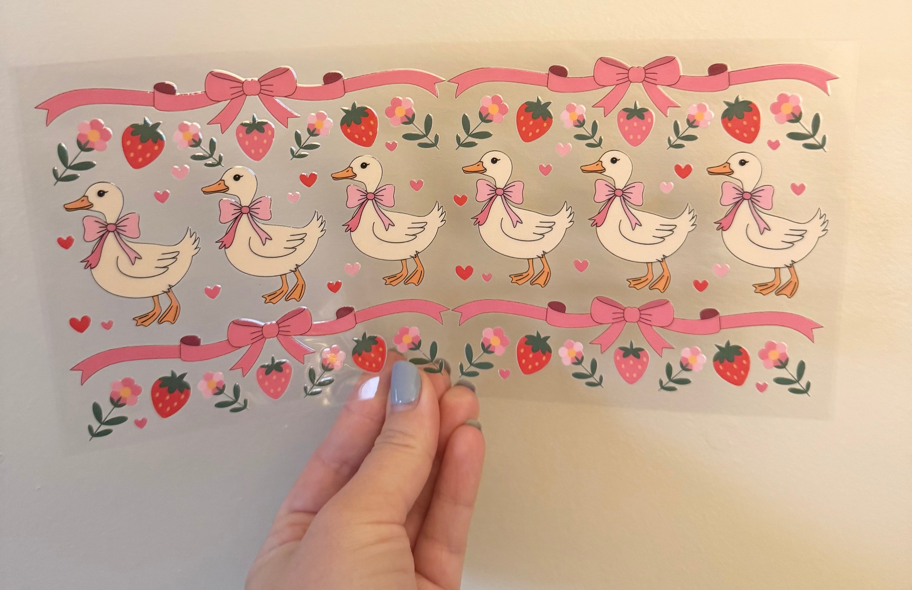 Pink Goose Wrap