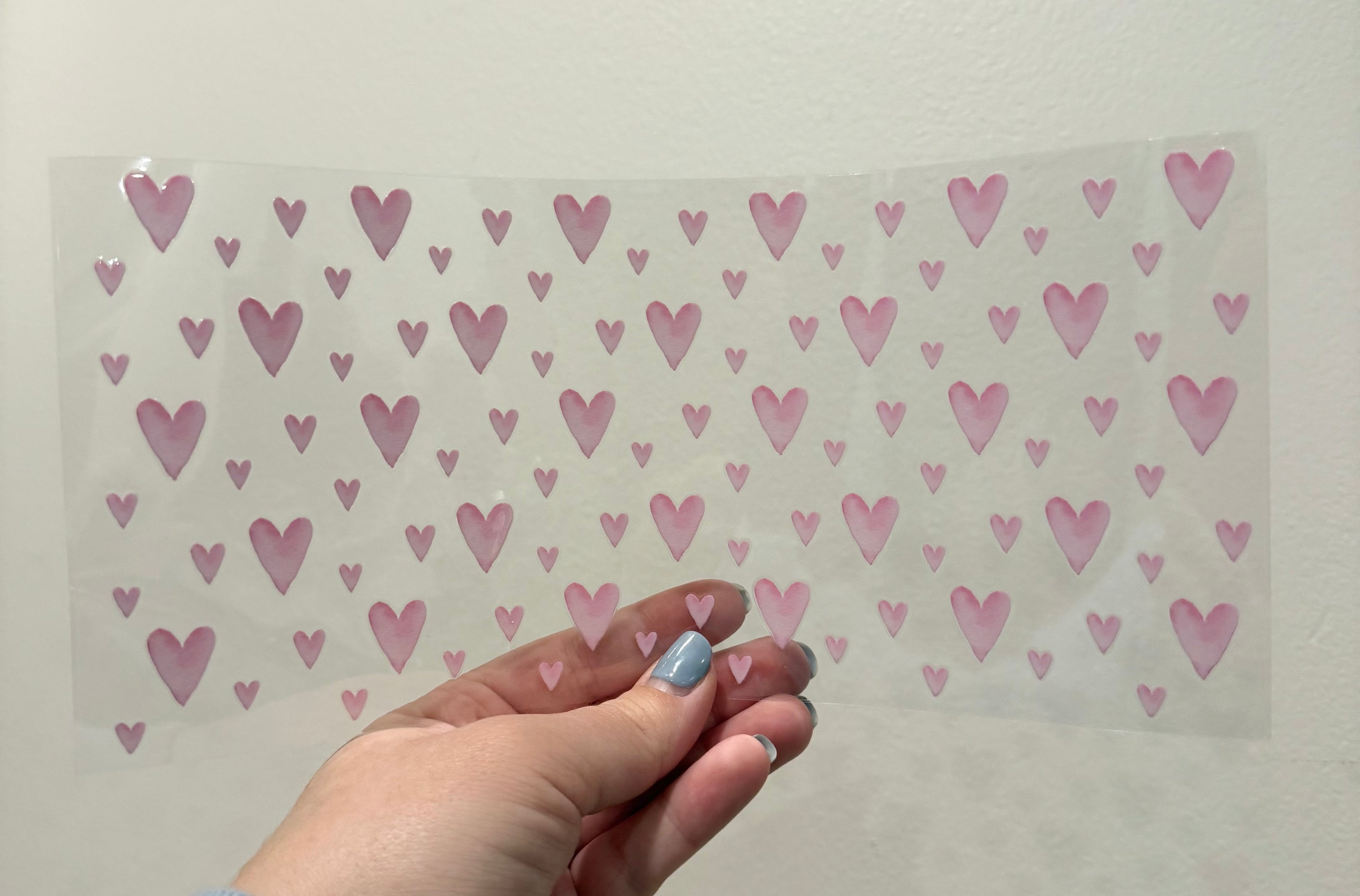Pink Heart Wrap