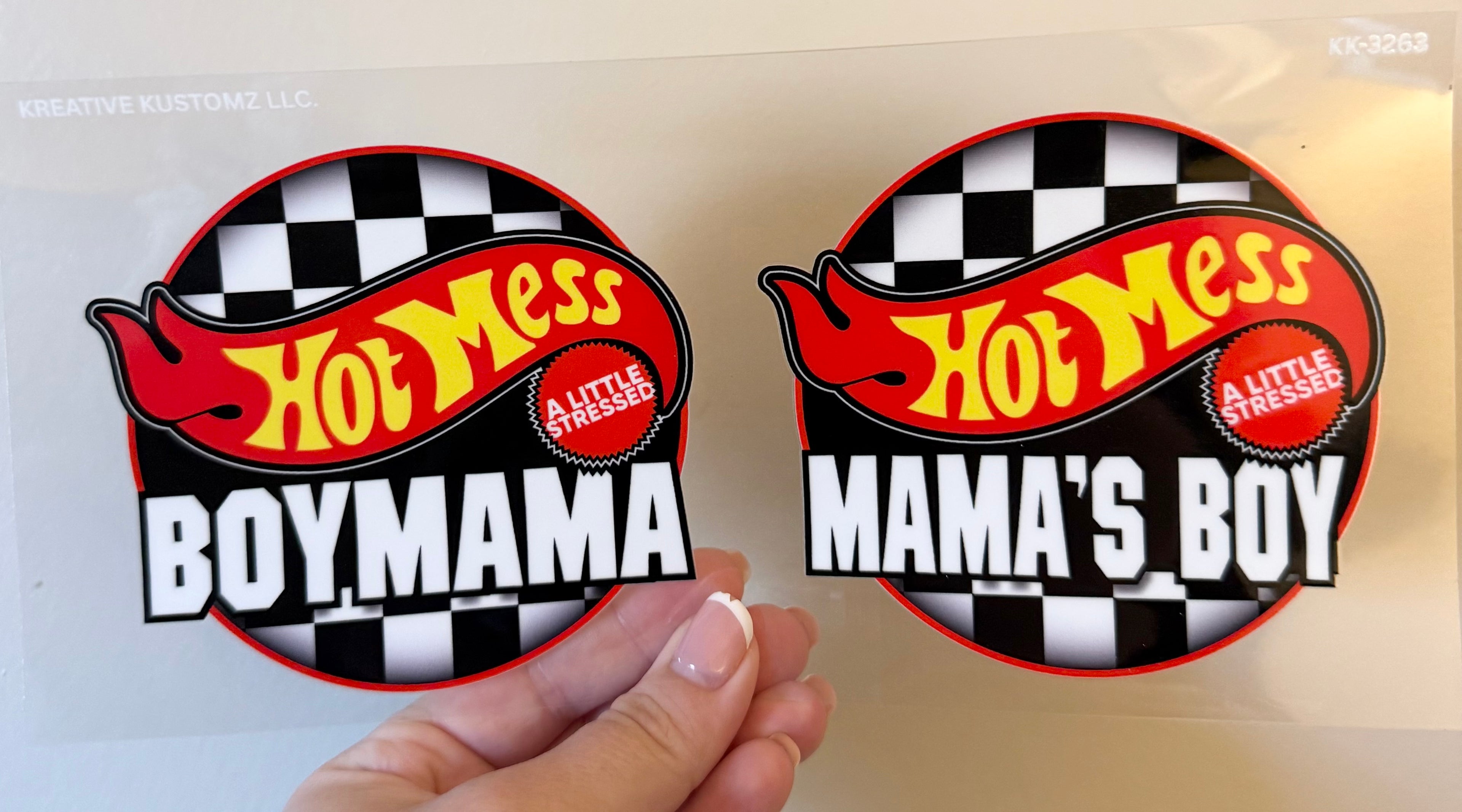 Boy Mama/ Mama’s Boy dual Wrap