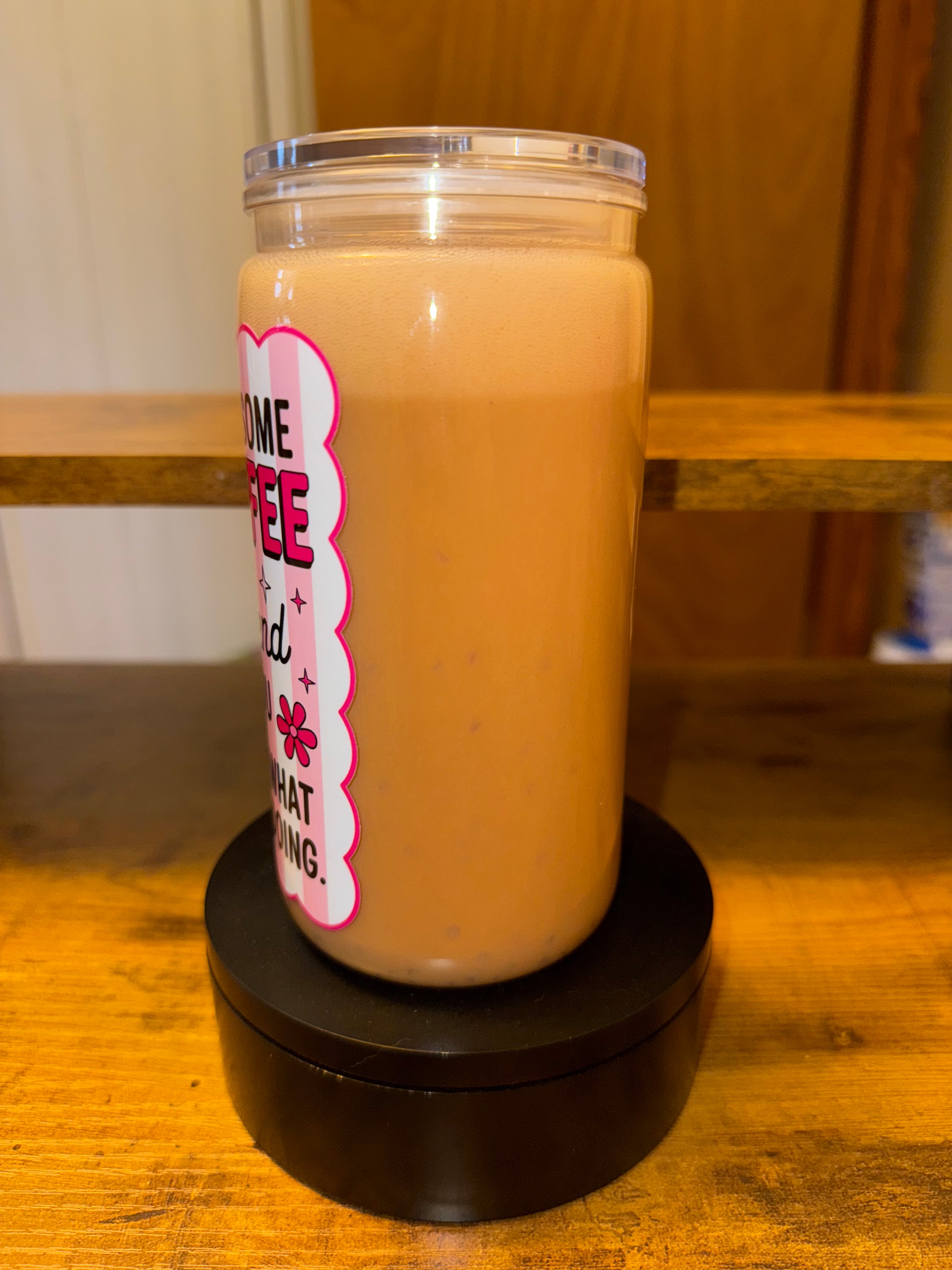 PREMADE 16oz Iced Coffee Tumbler