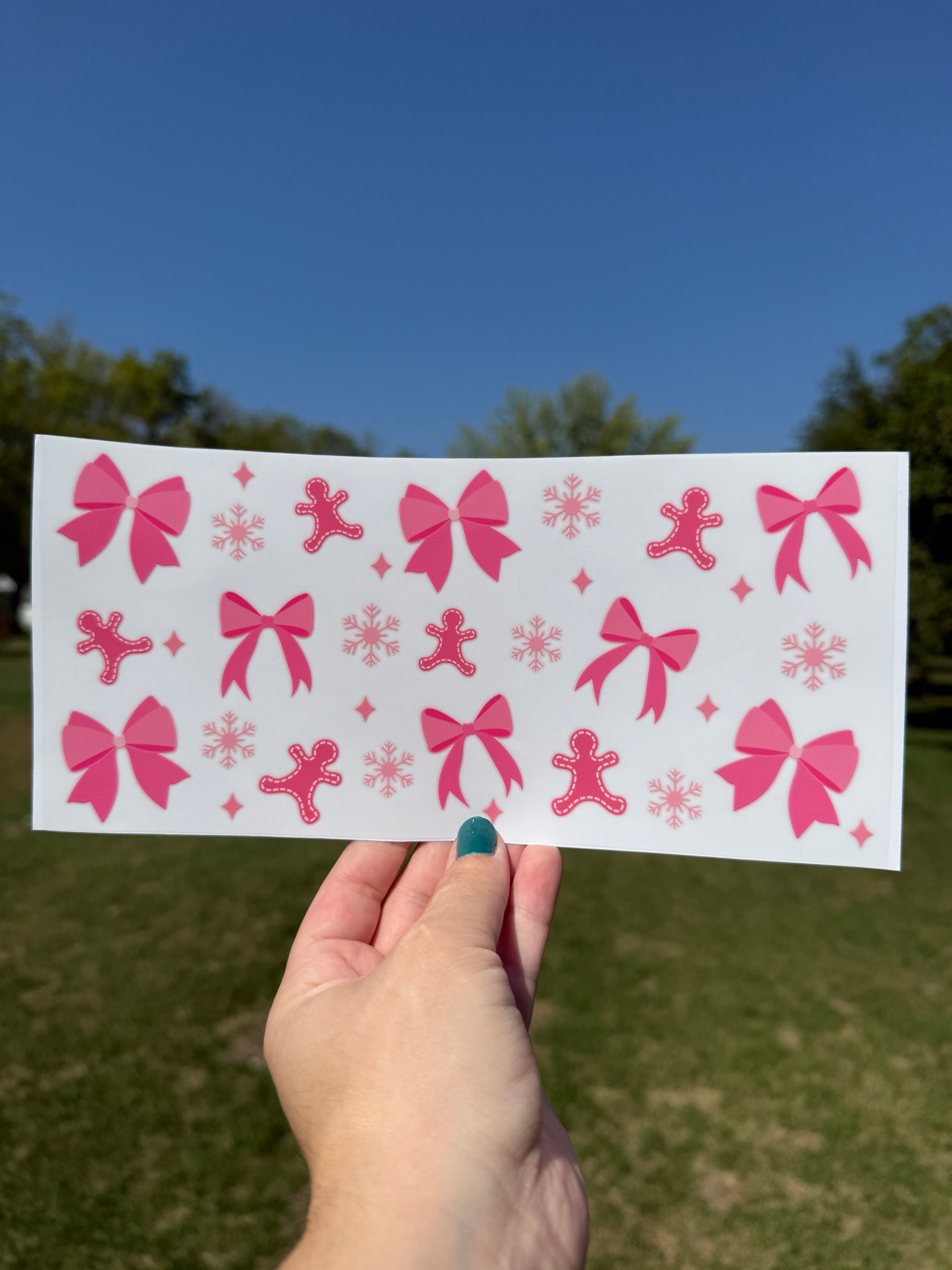 Xmas Pink Wrap