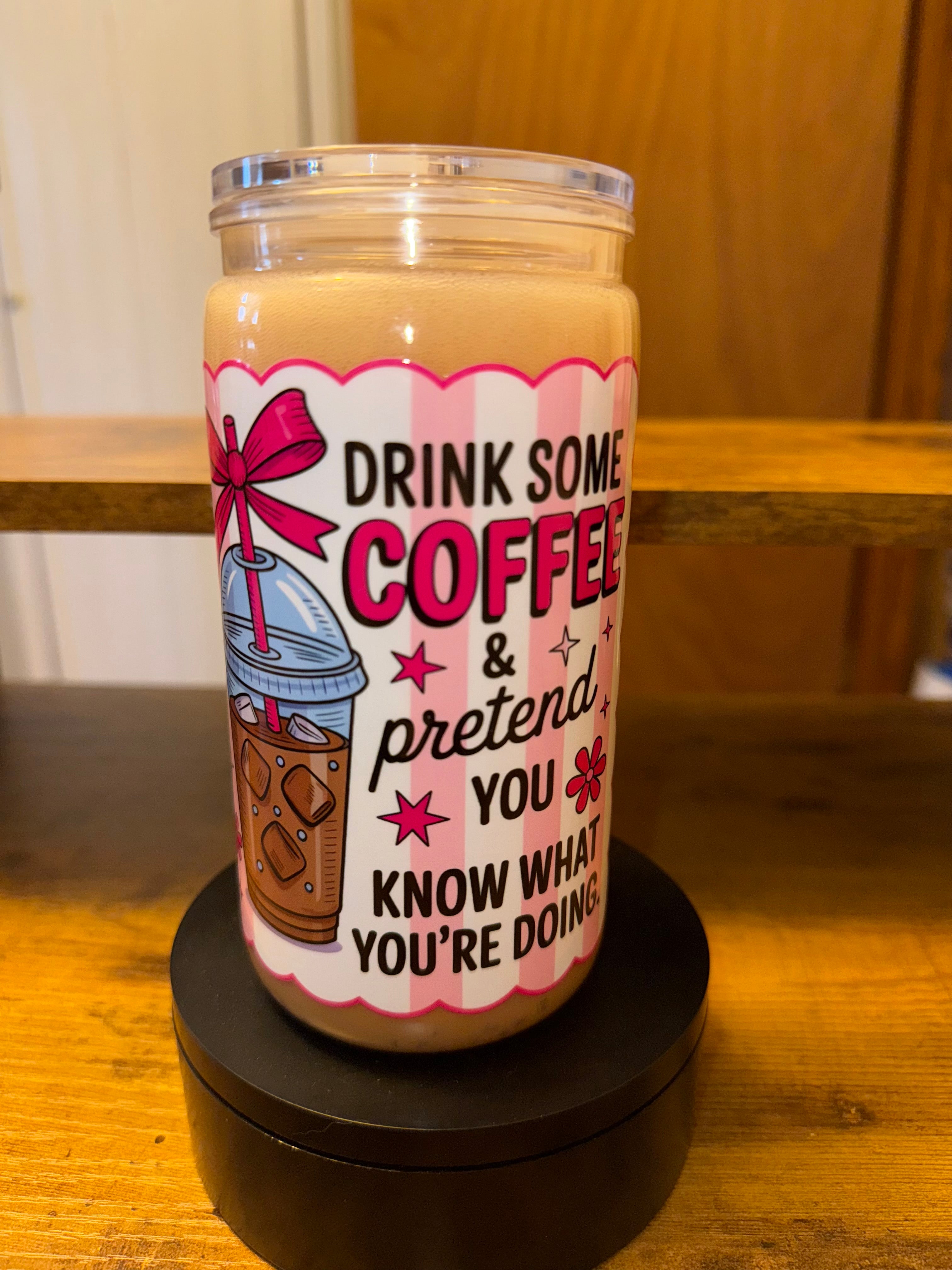 PREMADE 16oz Iced Coffee Tumbler