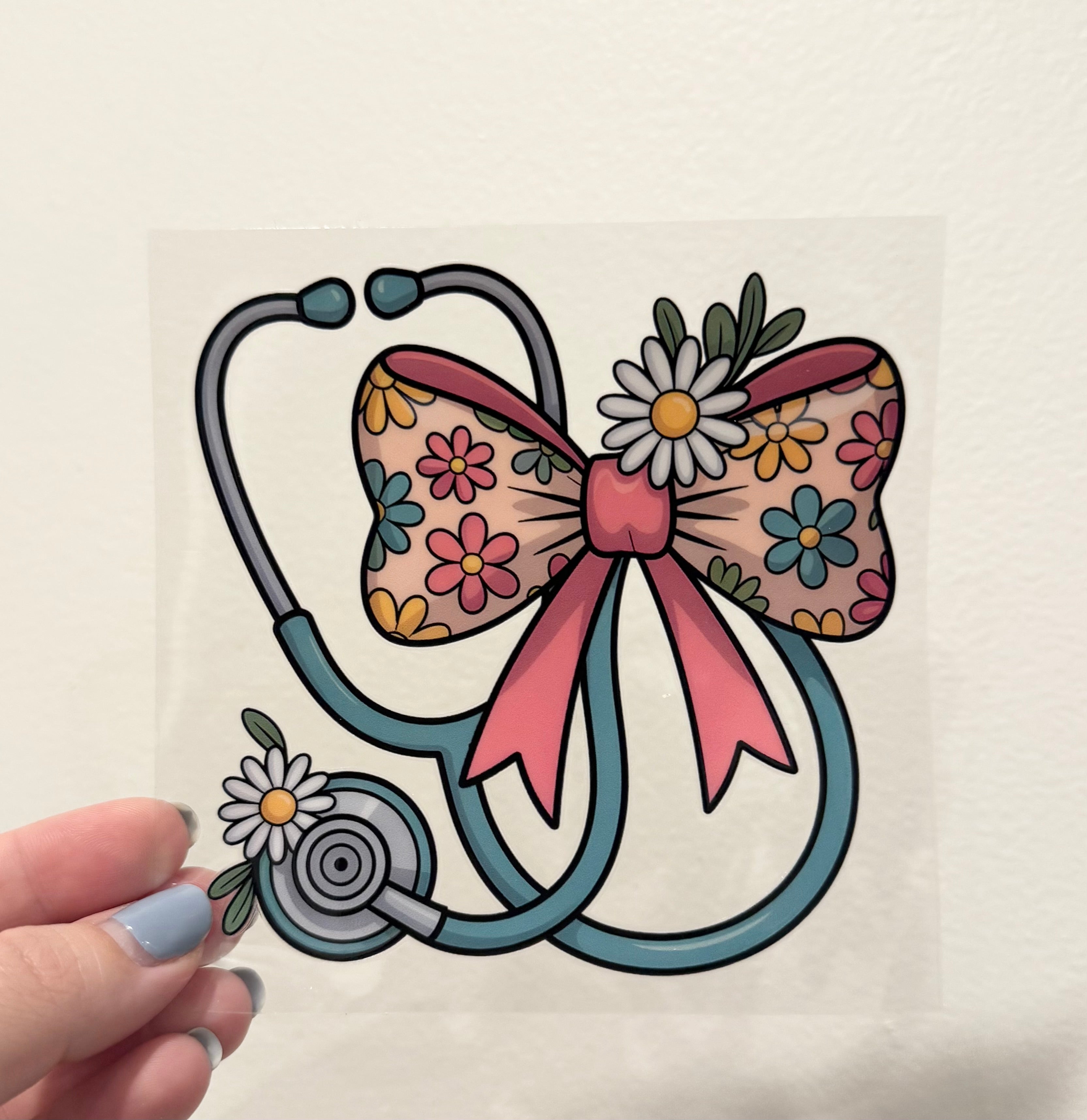 Stethoscope Decal