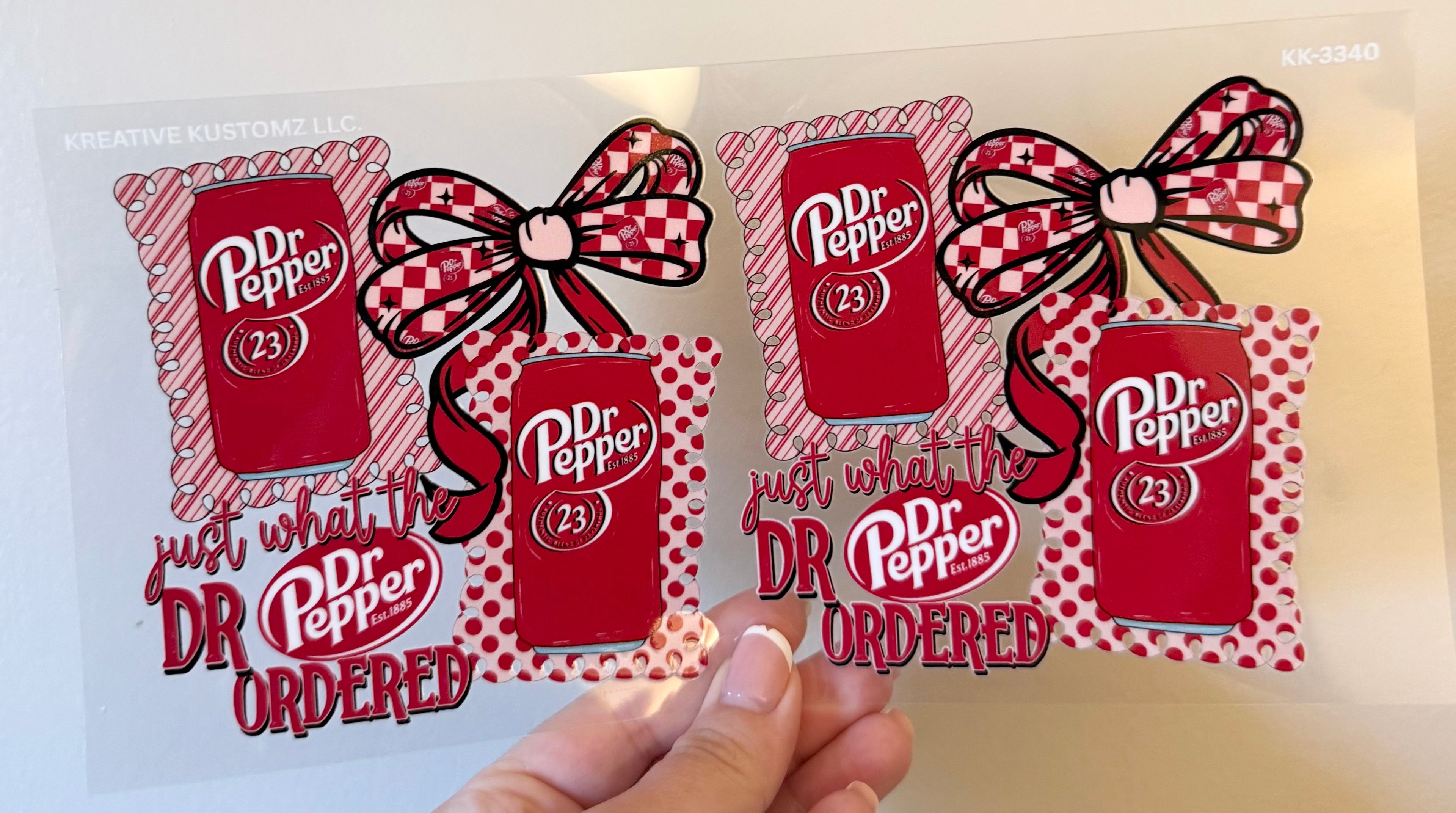 Dr. Pepper & Bows