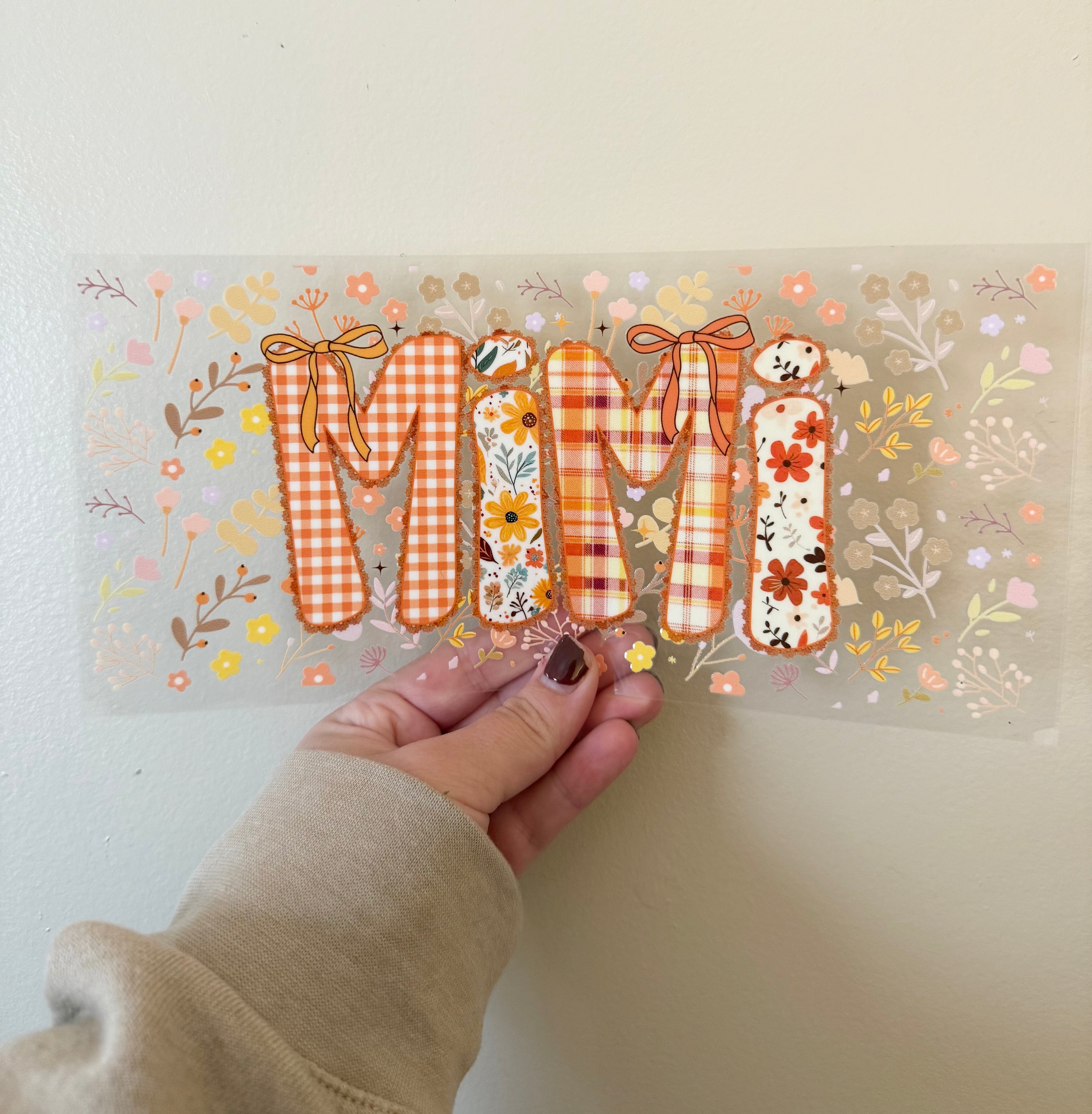 Floral Mimi wrap