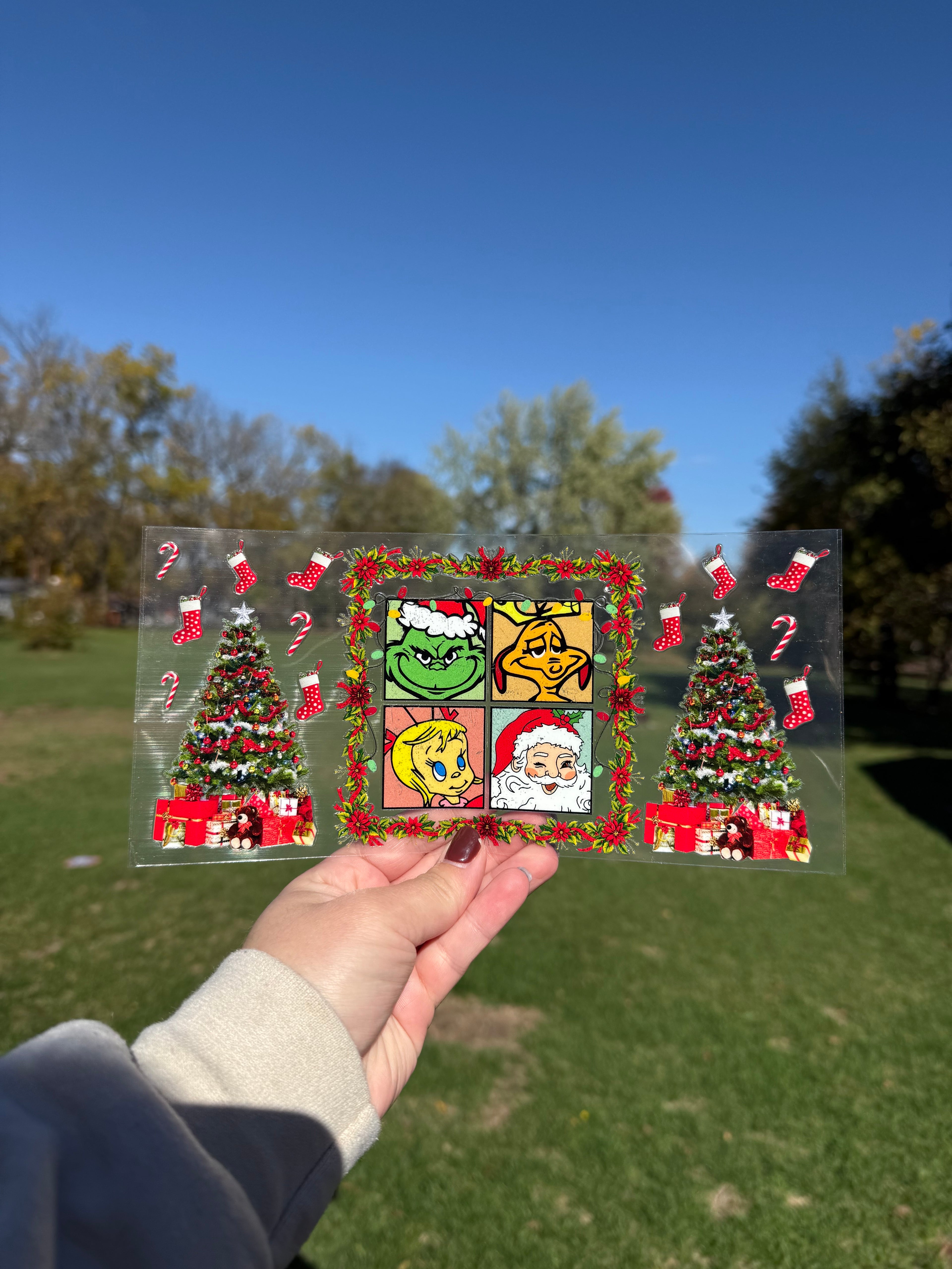 Vintage Grinch Wrap