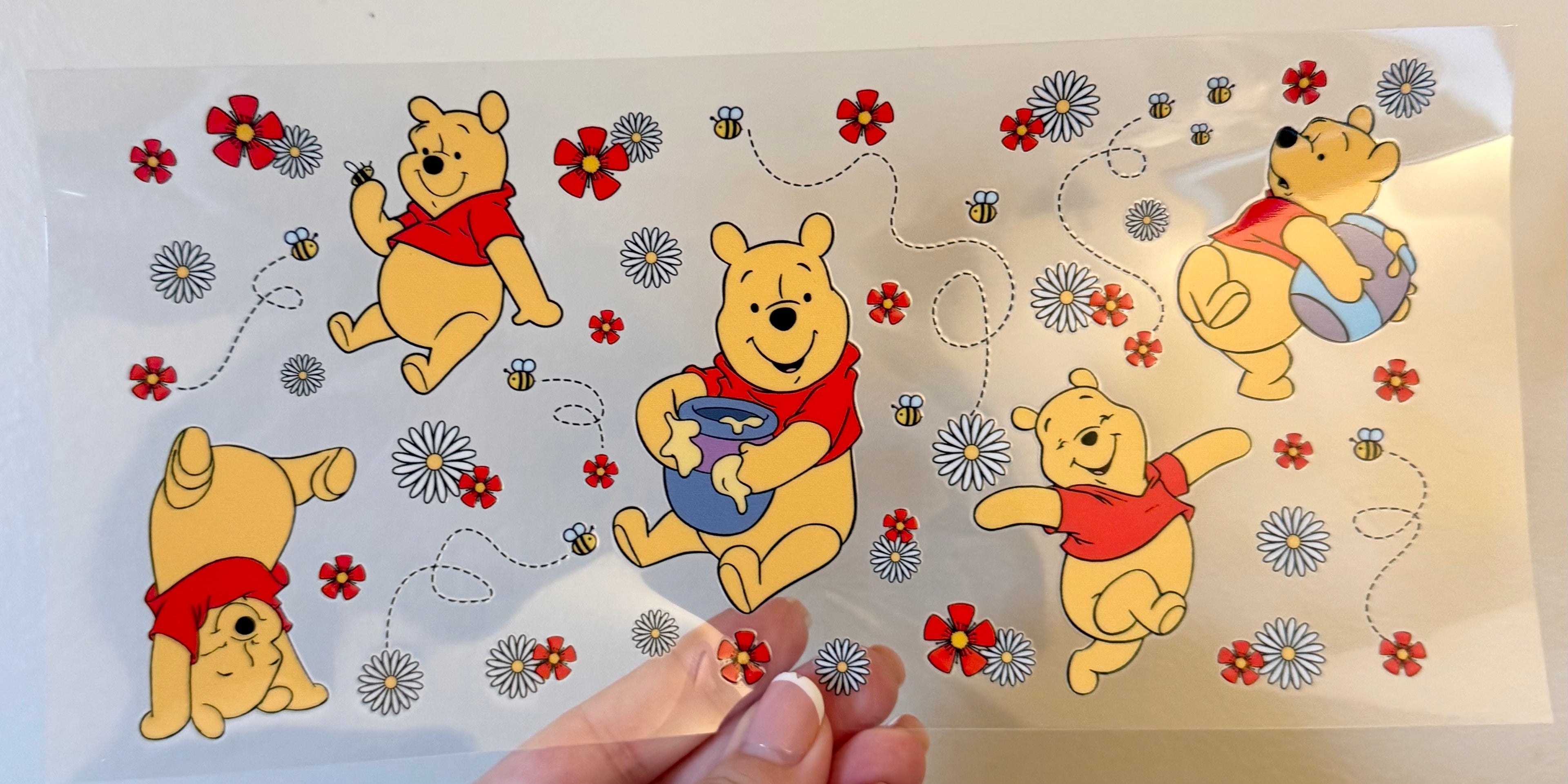 Pooh & Flowers