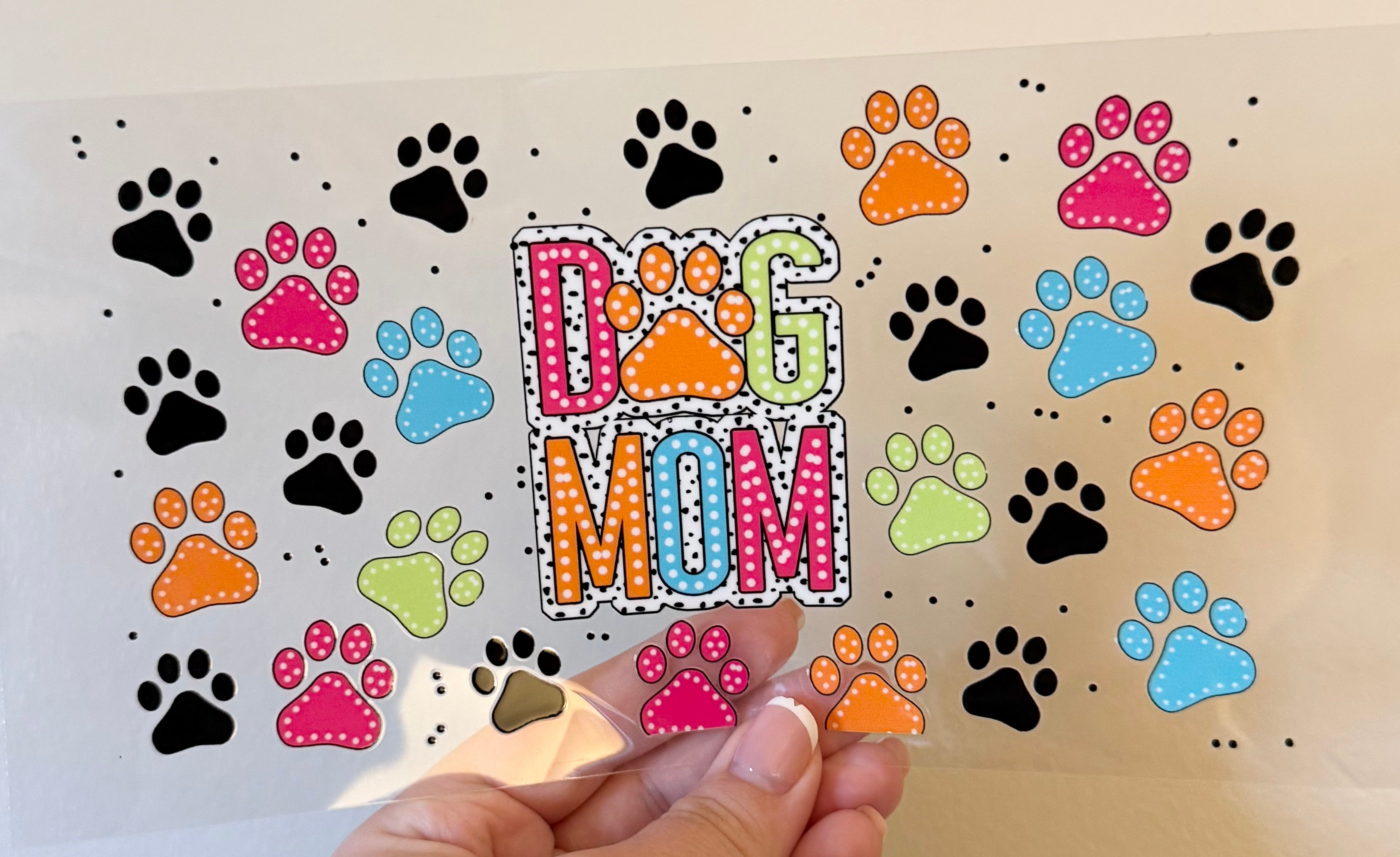Dog Mom Neon