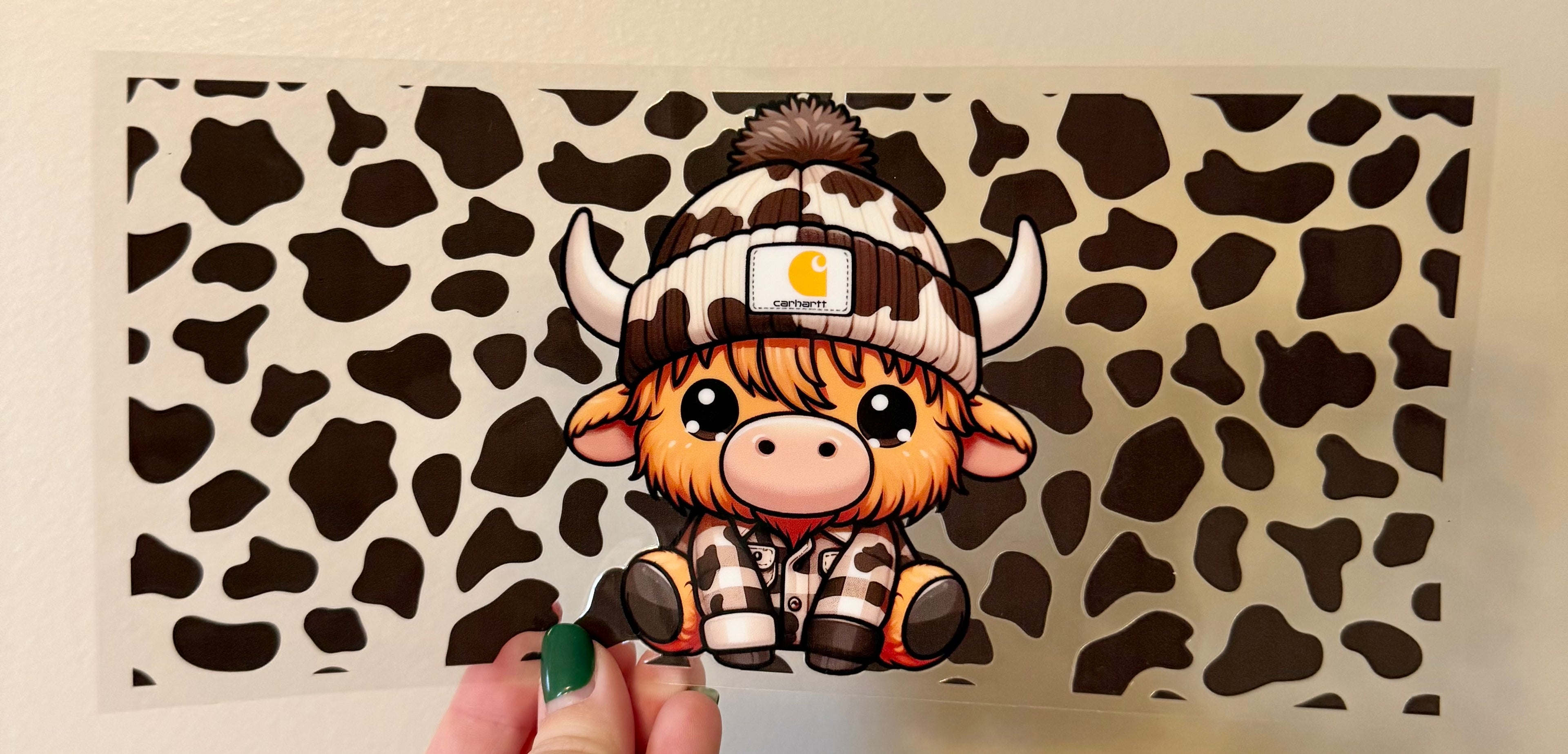Cow print cow