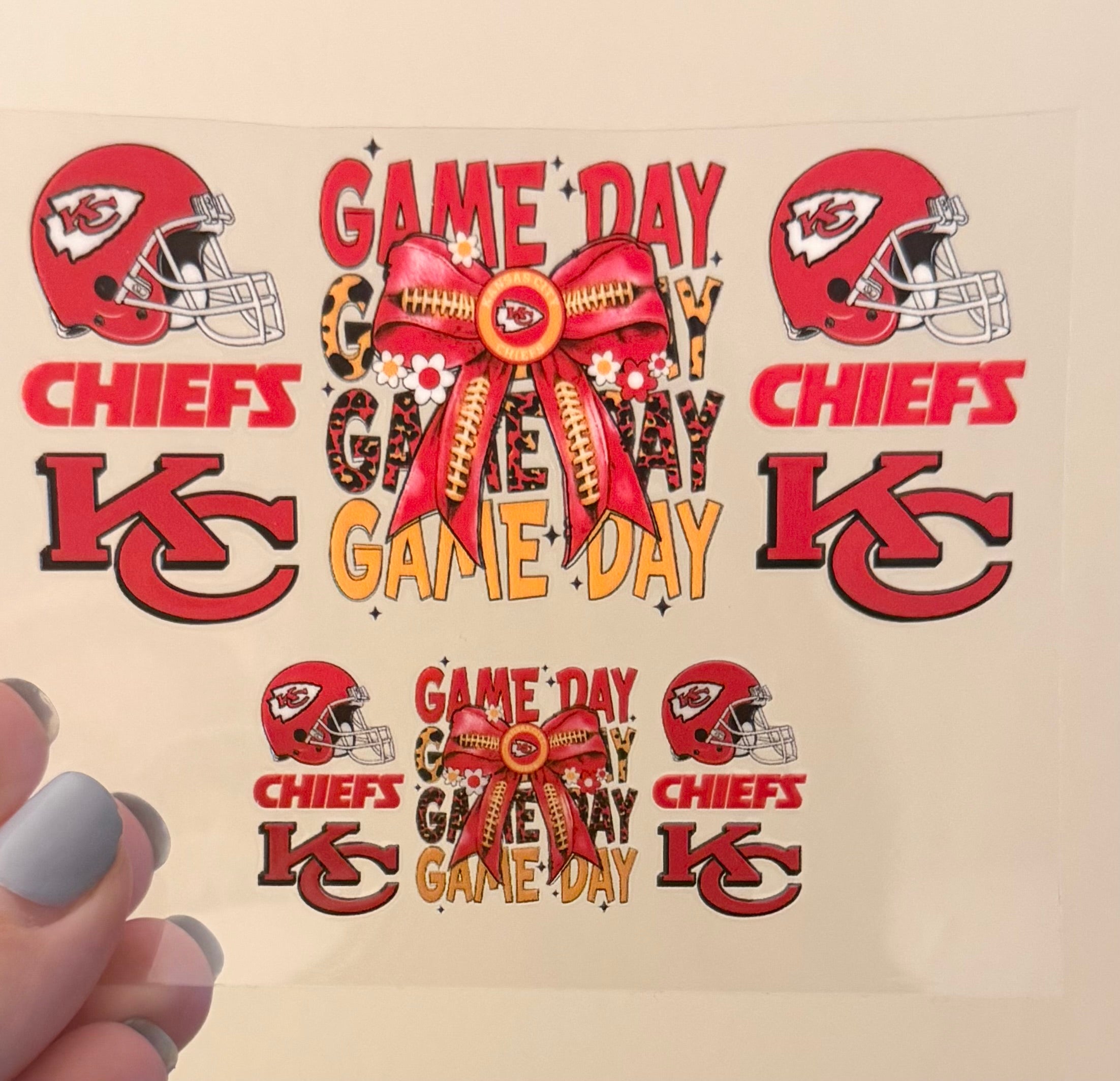 Chiefs Shot Glass Wrap