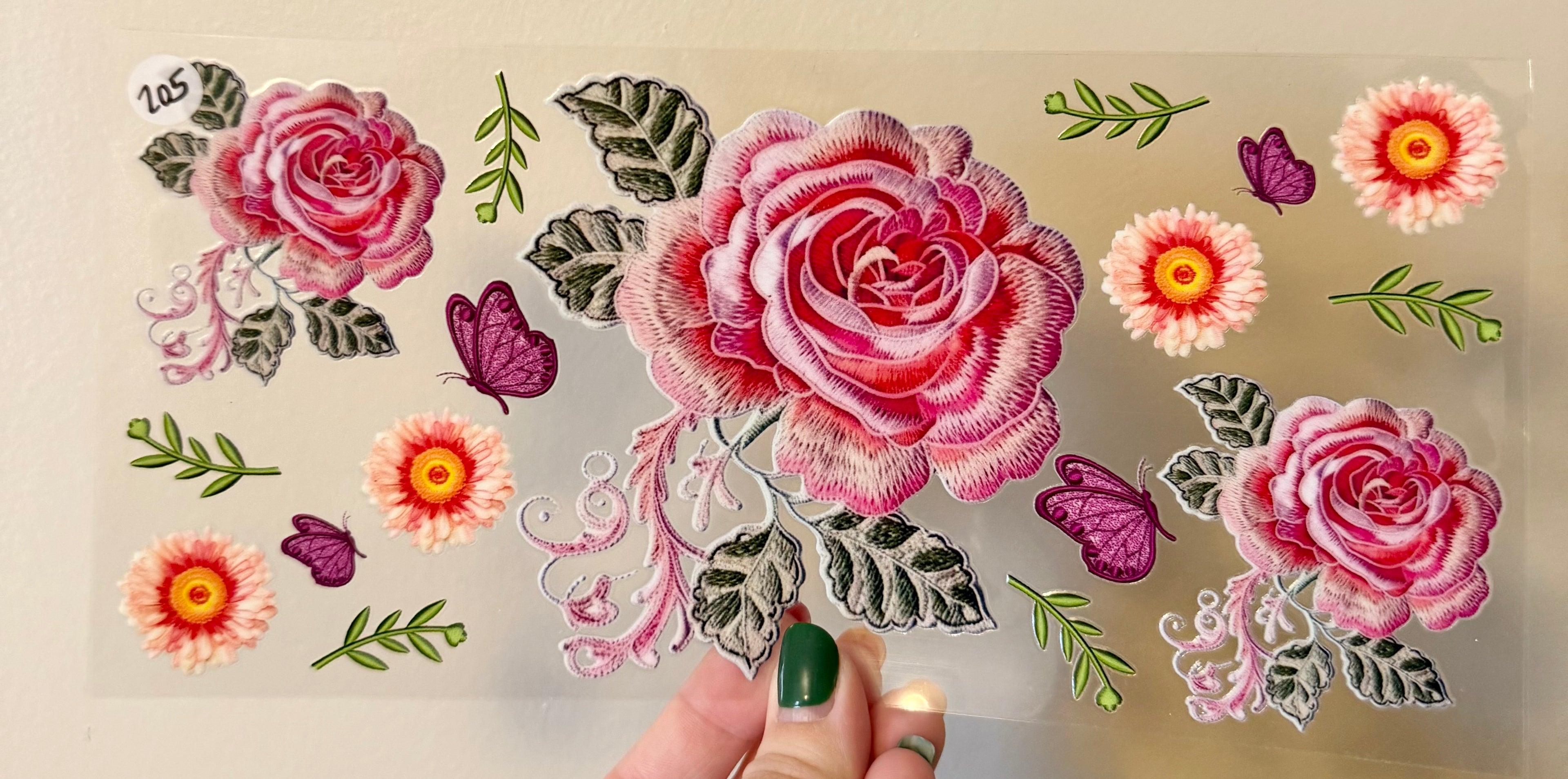 Textured Roses
