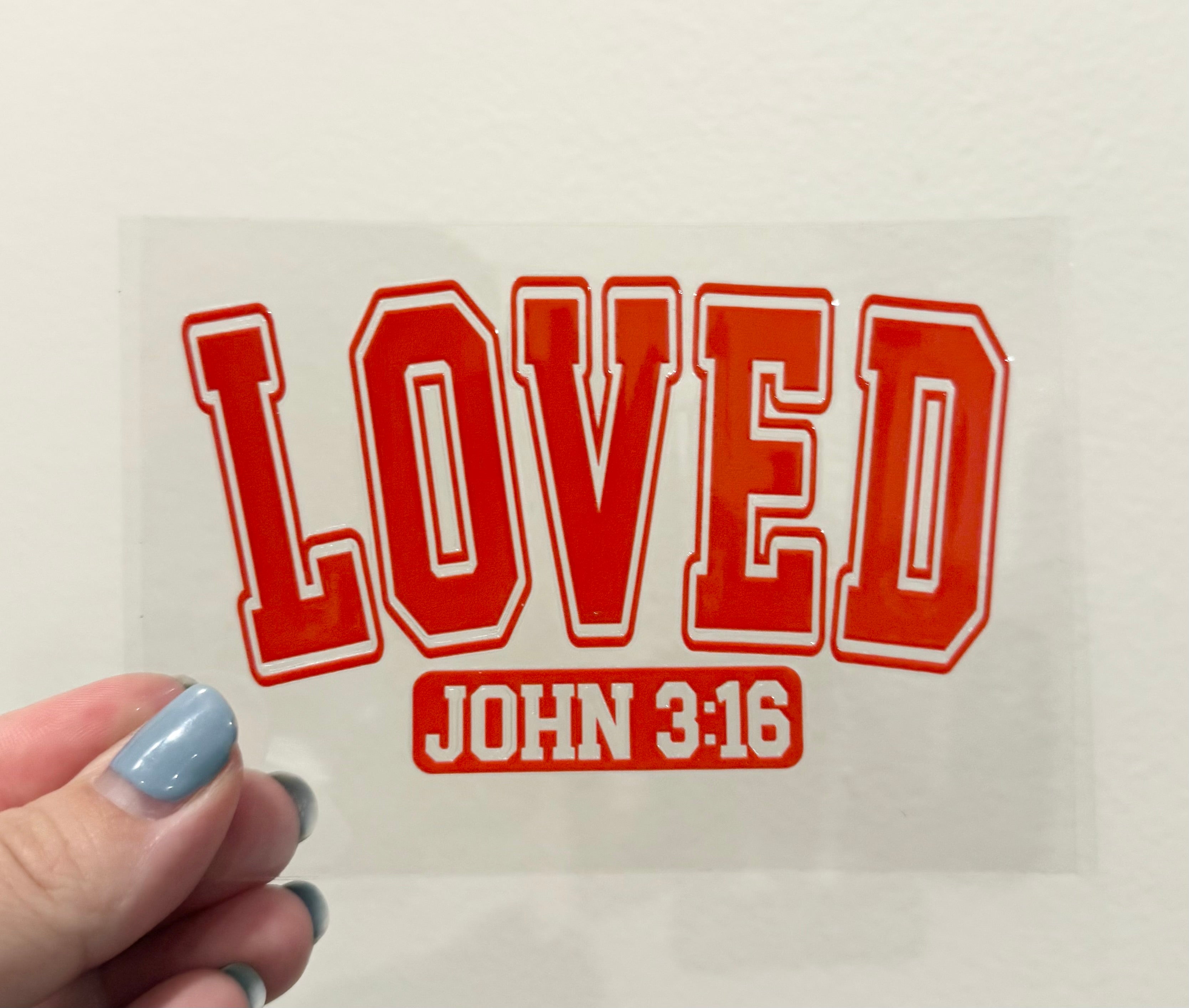 John 3:16 Decal