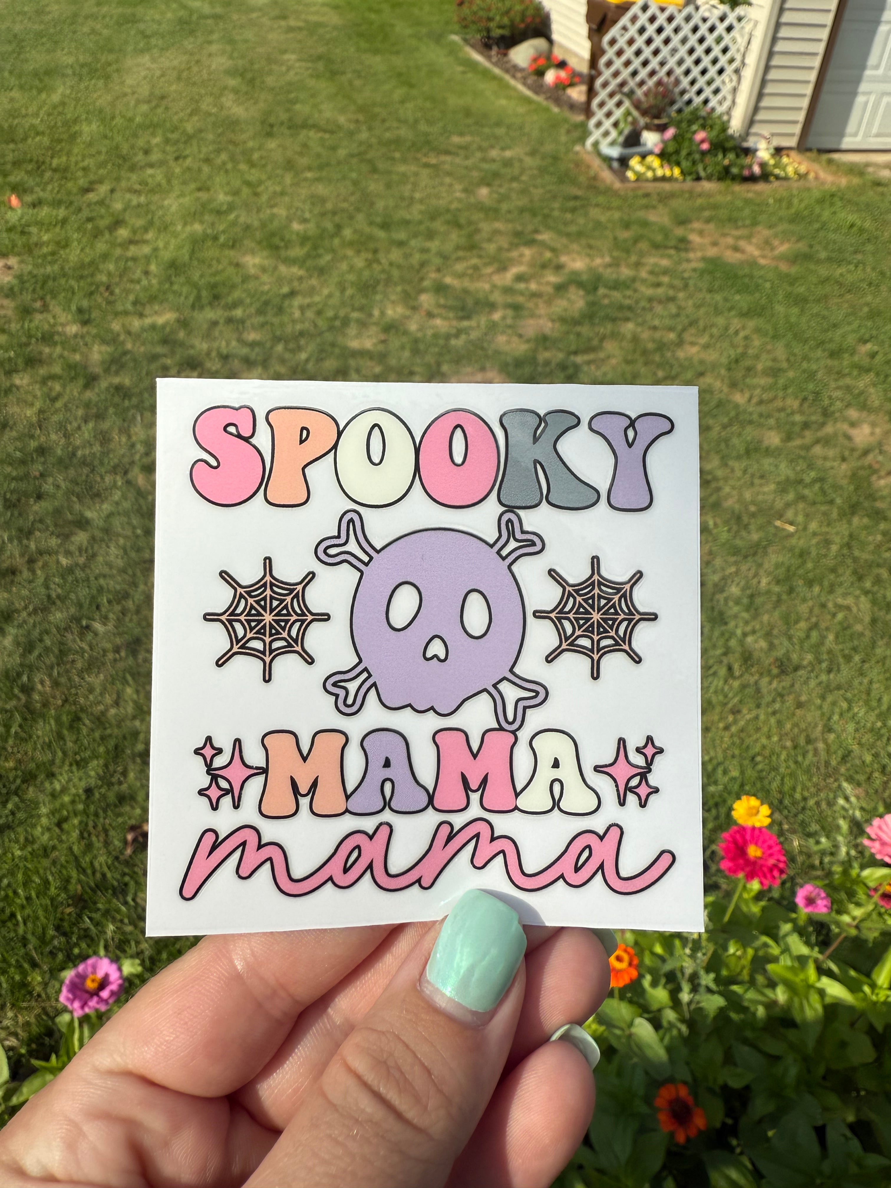 Spooky Mama Decal
