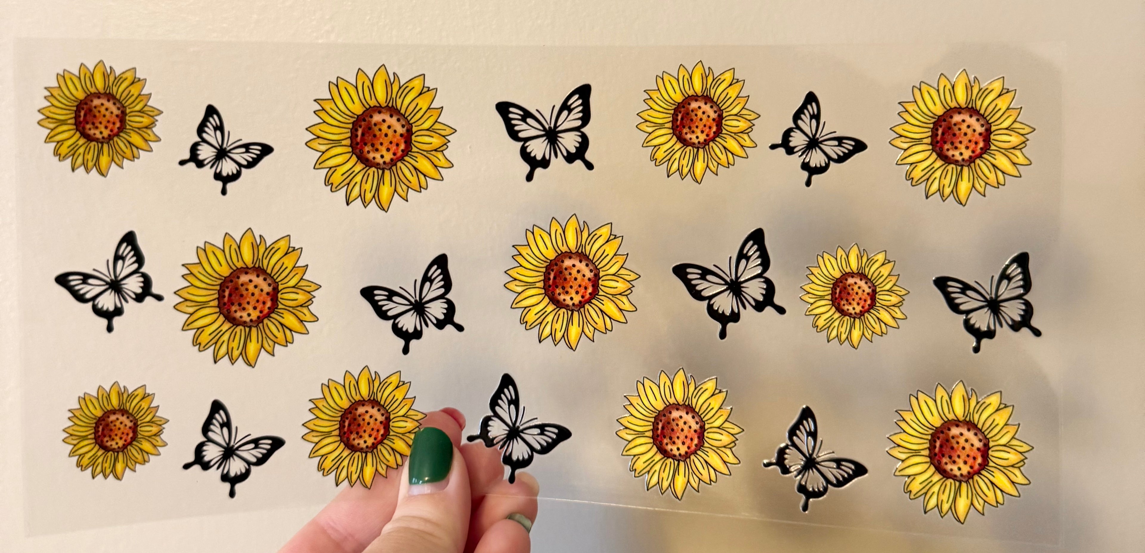 Sunflower and Butterfly’s