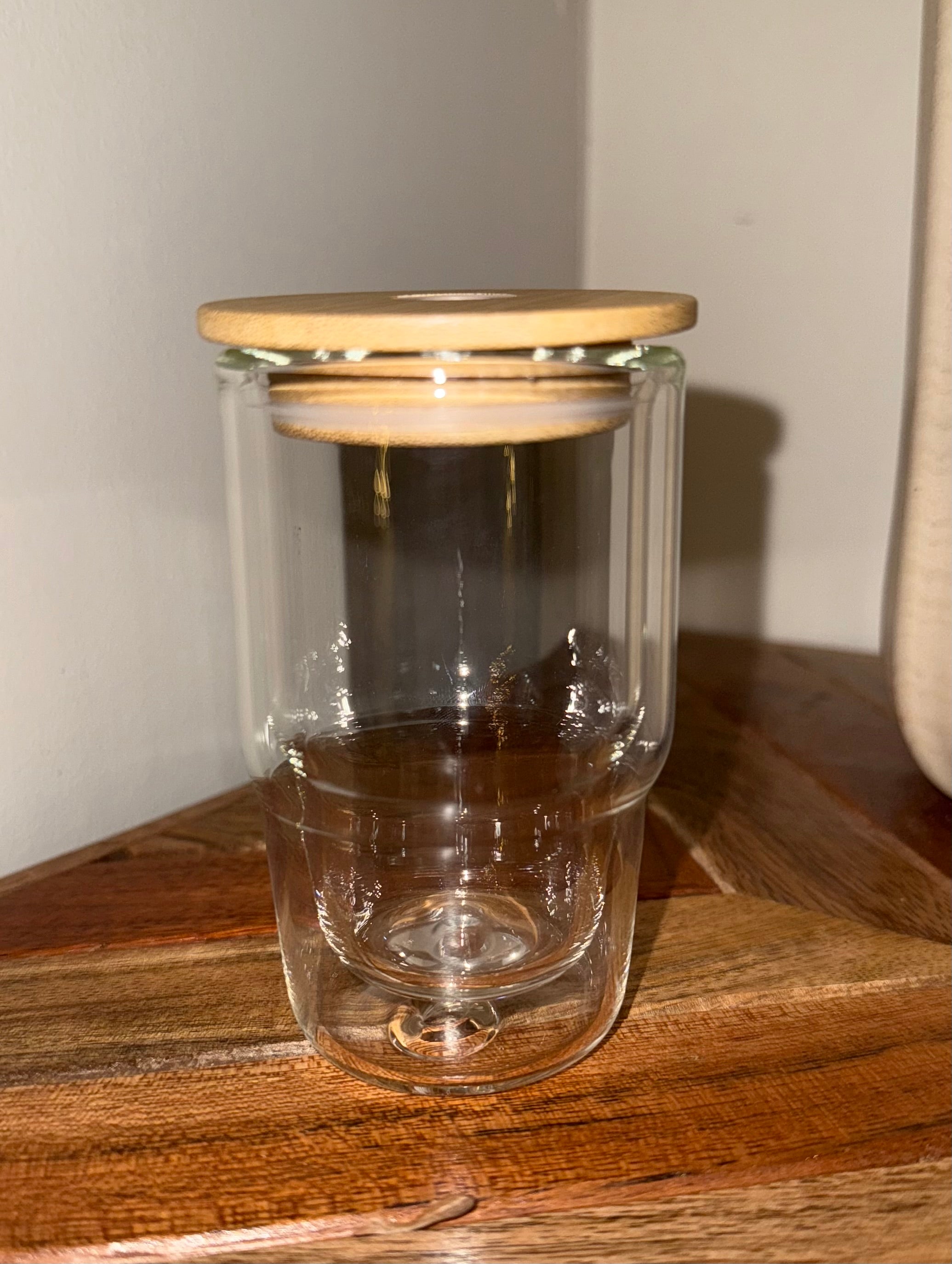 4oz Snow Globe Shot Glass