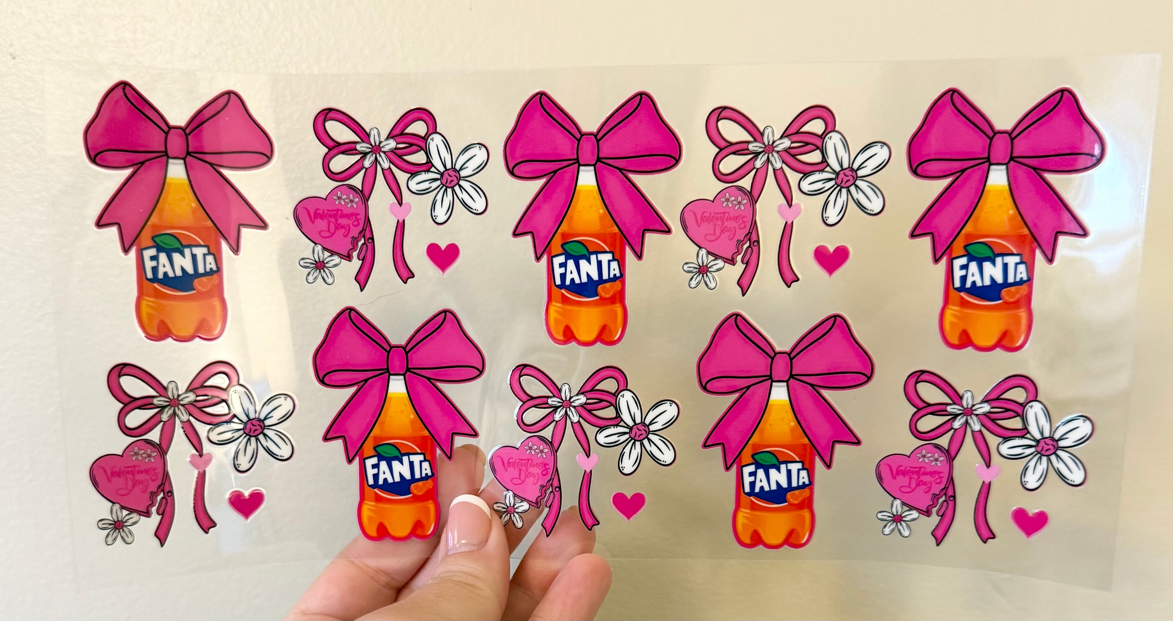 Orange Fanta bows