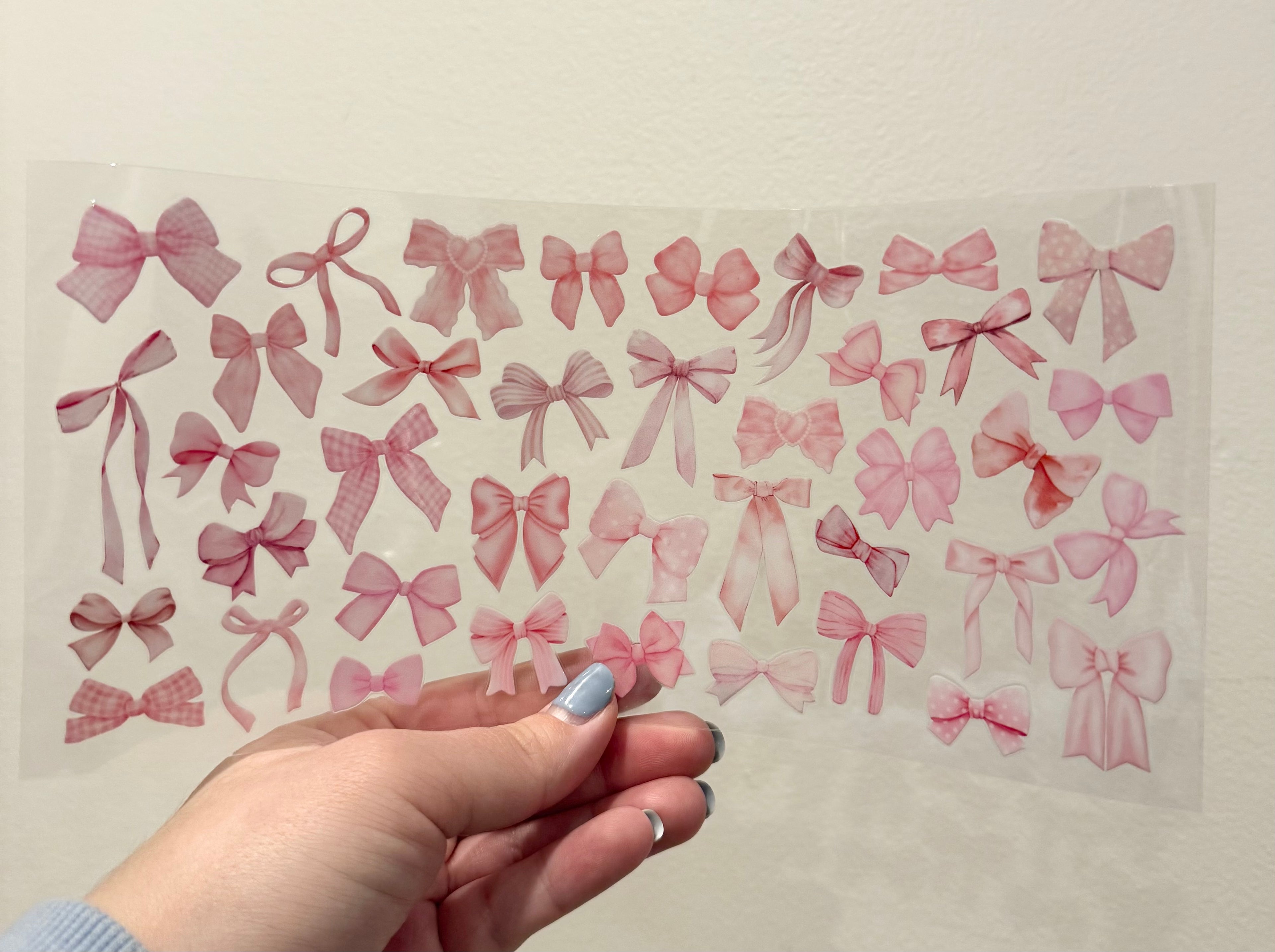 Pink Bows Wrap