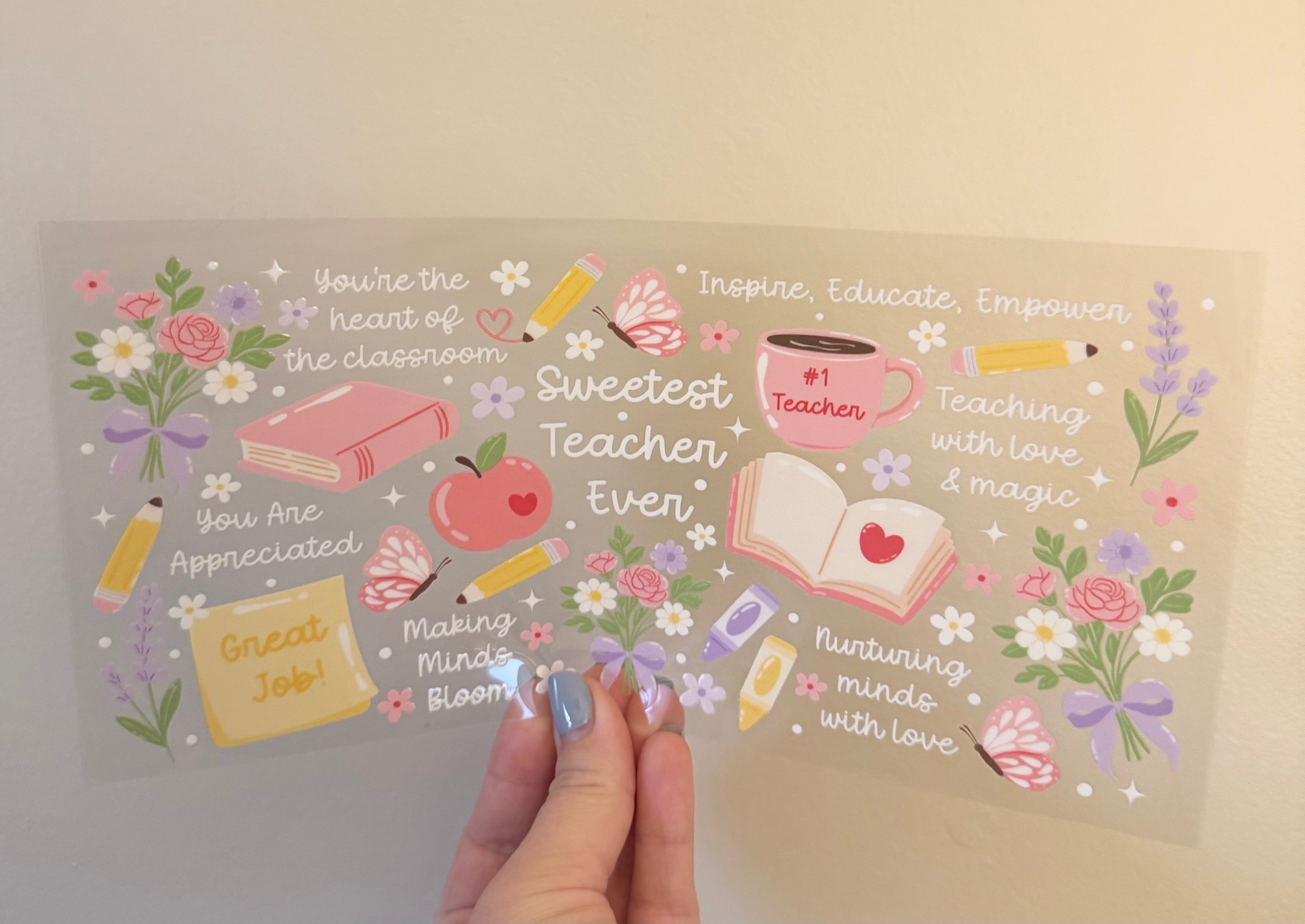 Sweetest Teacher Wrap