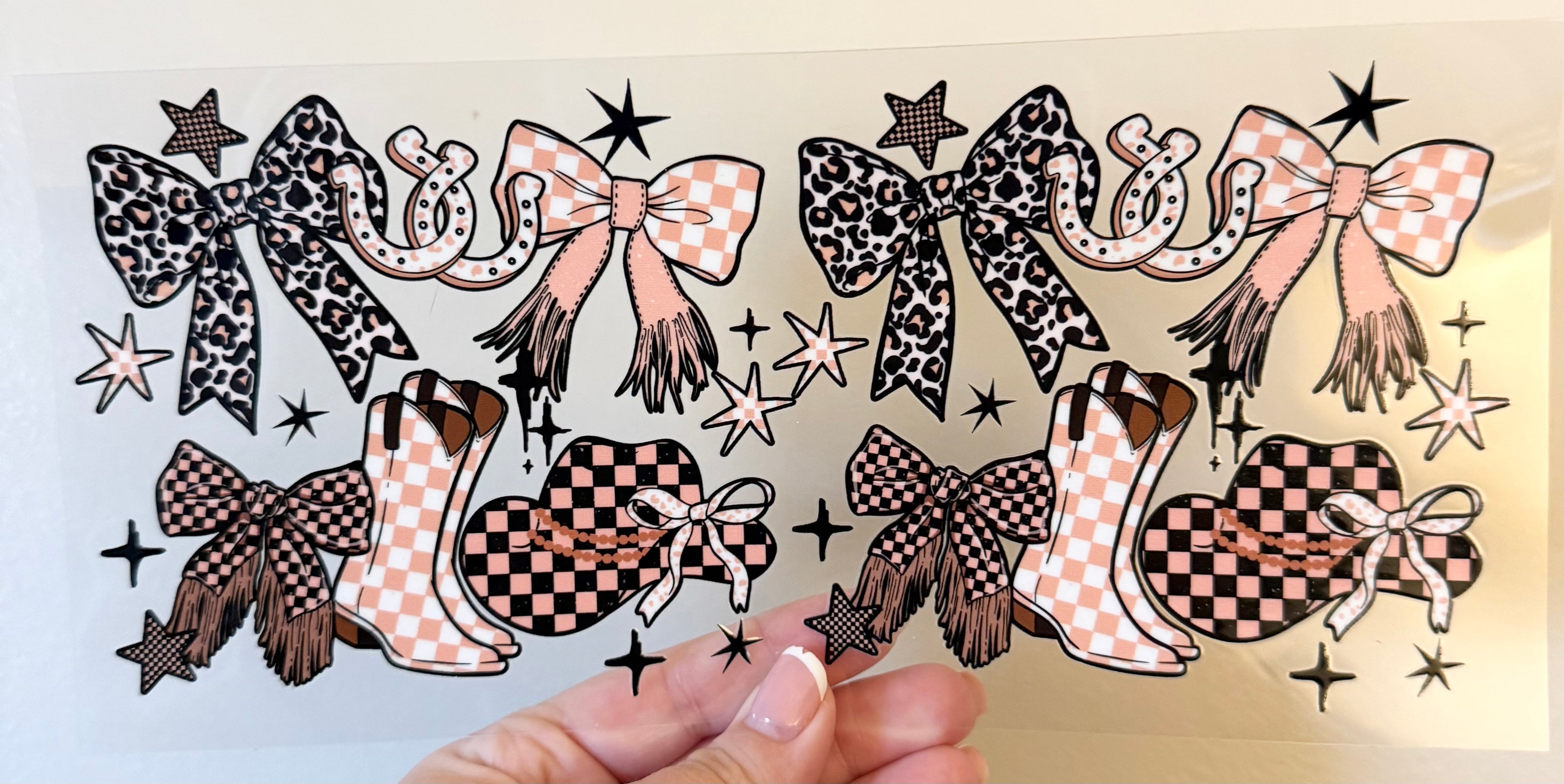 Western bows & boots