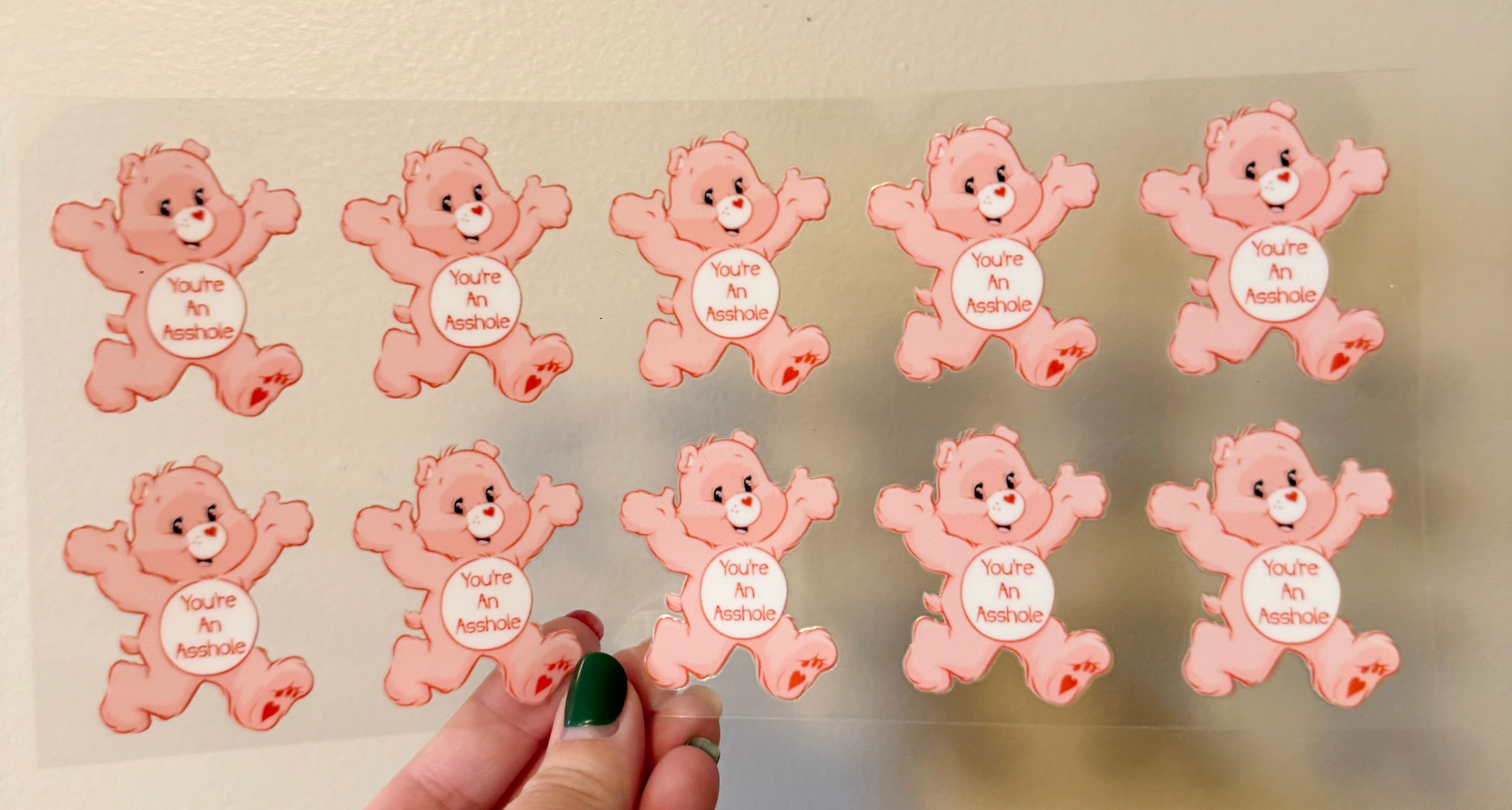 Pink Swear Bear
