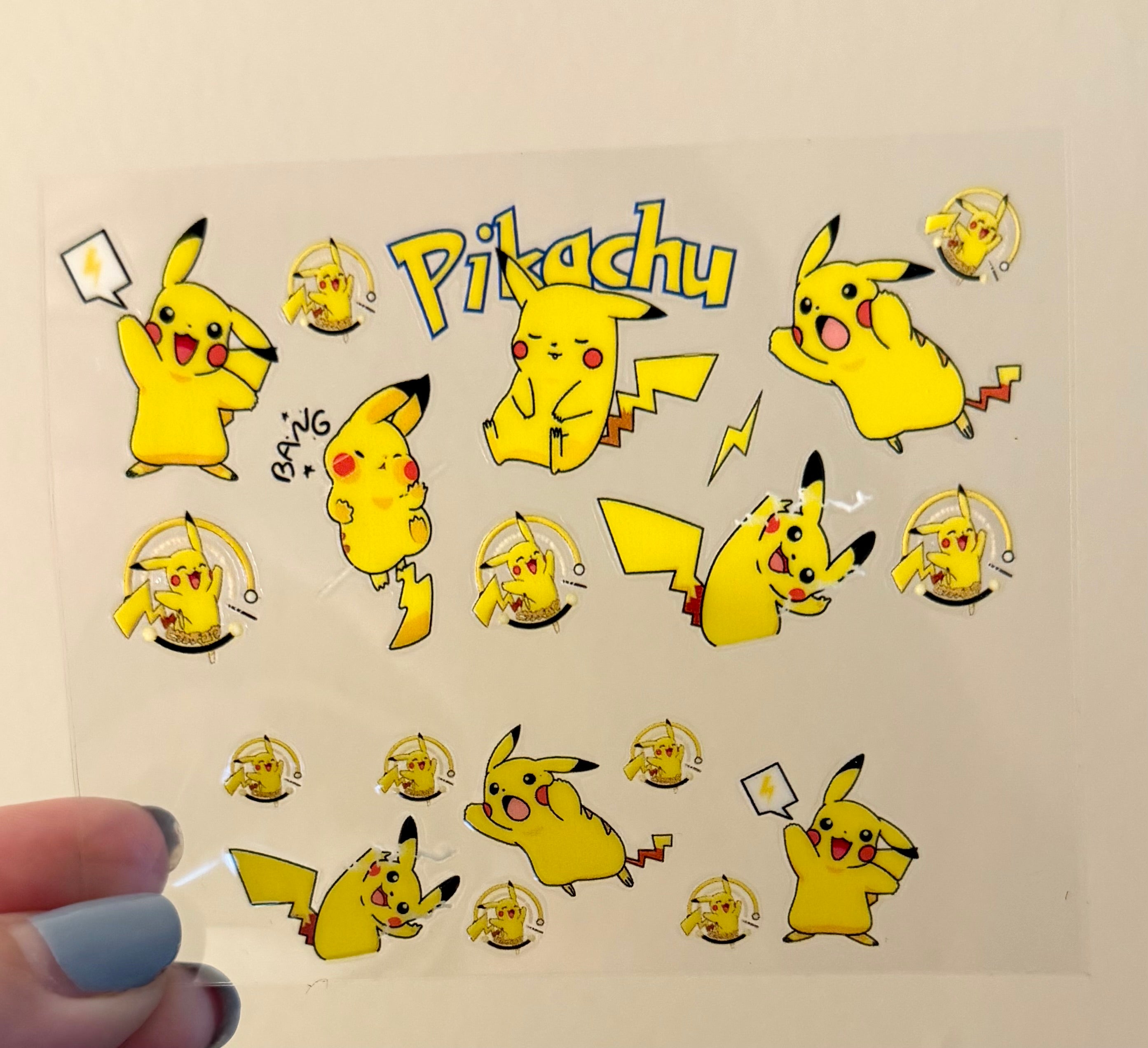 Pikachu Shot Glass Wrap